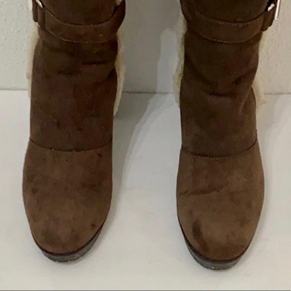 Authentic Gianvito Rossi suede leather boots sz 8 - Picture 6 of 16